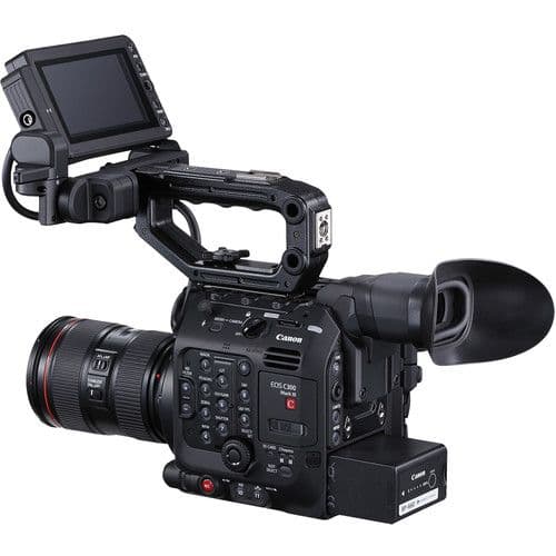 Canon EOS C300 Mark III Digital Cinema Camera EF Mount 4K Super 35 DGO Sensor Professional Video Camera
