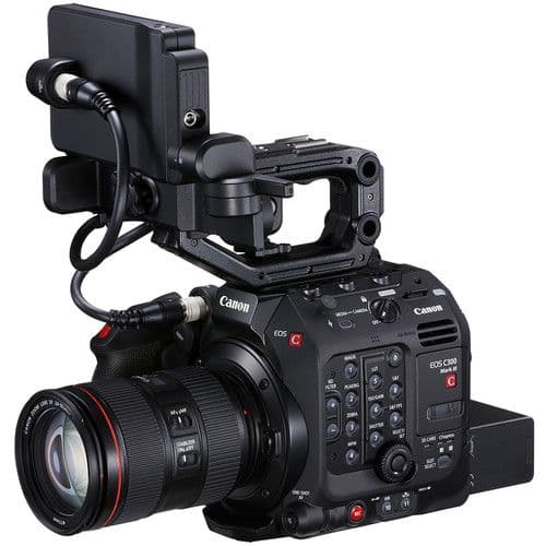 Canon EOS C300 Mark III Digital Cinema Camera EF Mount 4K Super 35 DGO Sensor Professional Video Camera
