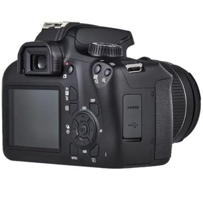 Canon EOS 4000D 18MP DSLR Camera with 18-55mm Lens Kit, Full HD Video & Wi-Fi