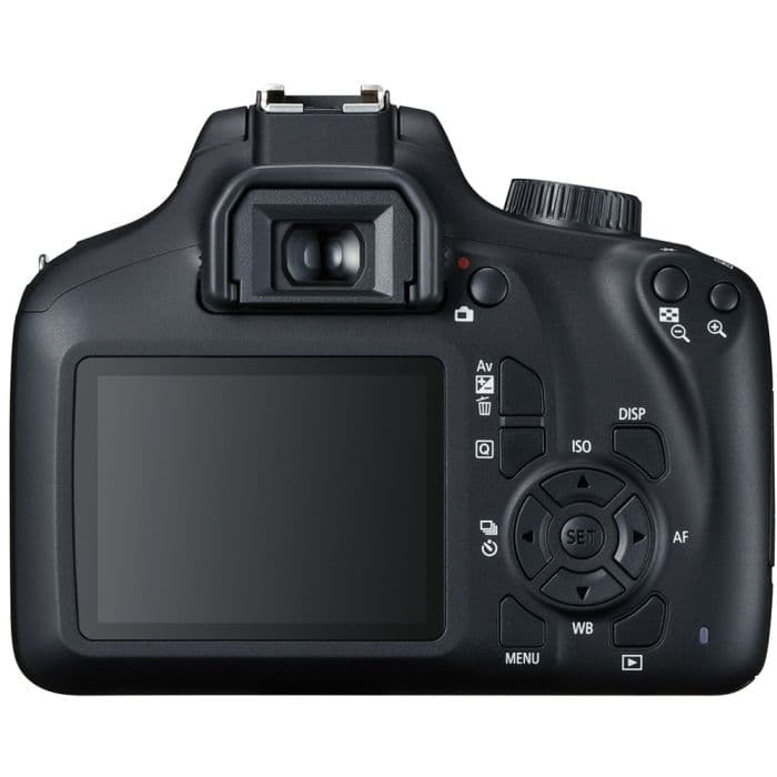 Canon EOS 4000D 18MP DSLR Camera with 18-55mm Lens Kit, Full HD Video & Wi-Fi